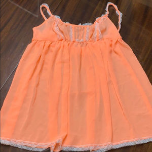 NWOT Babydoll Cami Sleep Top Chemise